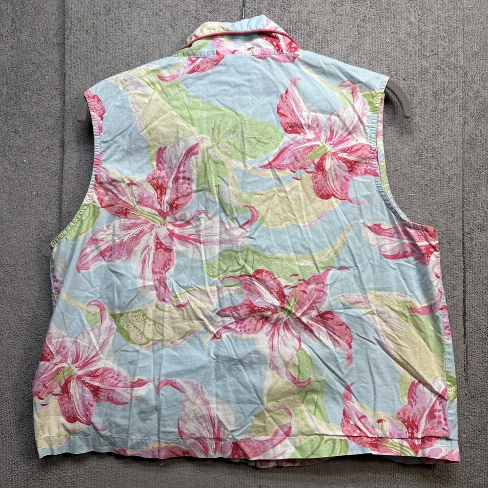 Pine Cone Hill‎ Fine Linens Floral Cotton Sleeveless Pajama Set Cottagecore M - Picture 6 of 14